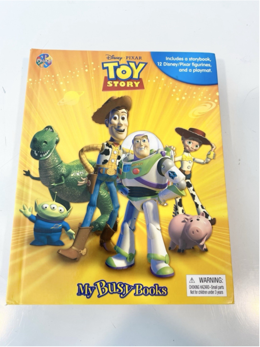 Disney Pixar Toy Story My Busy Books 2011 COMPLETE 12 Figures Playmat Phidal